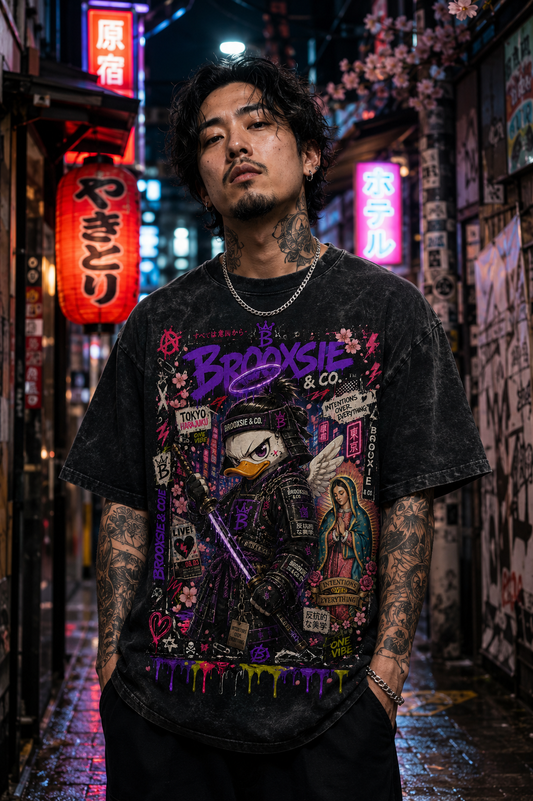 Brooxsie & Co. Unisex Garment Dyed Creator 2.0 Vintage T-Shirt |
