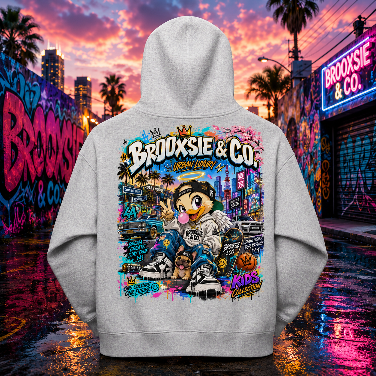 Brooxsie & Co. Kids fleece hoodie