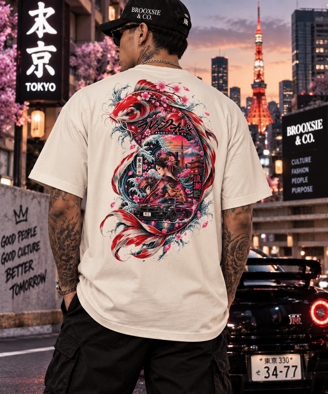 Brooxsie & Co. Men’s box tee